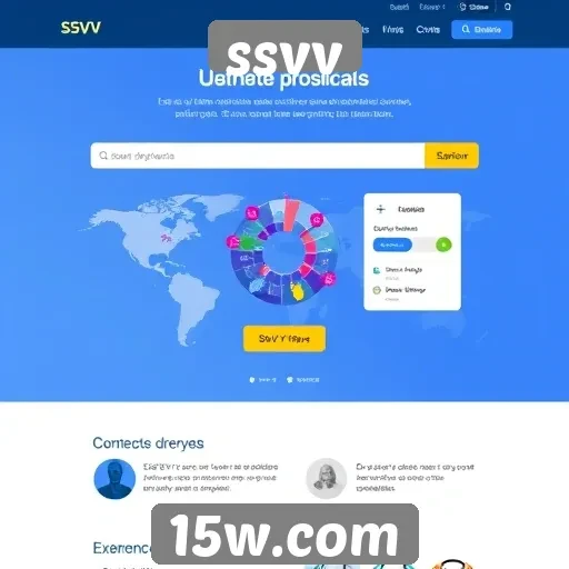 Análise da interface do usuário do site SSVV